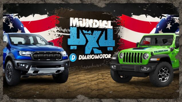 Ford Ranger Raptor vs JEEP Wrangler Rubicon | Mundial 4×4 Diariomotor Comparativa 4×4 al límite!