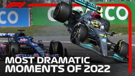 ¡Los 10 momentos más dramáticos de la temporada 2022 de F1!