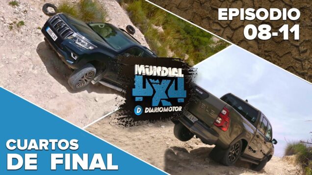 Toyota Hilux vs Toyota Land Cruiser (Prado) | Mundial 4×4 Diariomotor Comparativa 4×4 al límite!