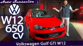 Volkswagen Golf GTI W12: el prototipo más radical en la historia del GTI
