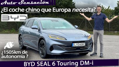 BYD Seal 06 DM-i Touring: berlina híbrida enchufable de gran autonomía