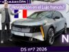 DS 7 2026: SUV eléctrico e híbrido con hasta 700 km de autonomía