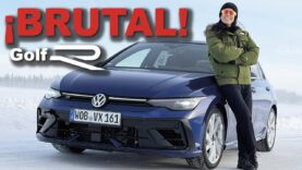 VW Golf R en hielo: prueba extrema de rendimiento (VIDEO)